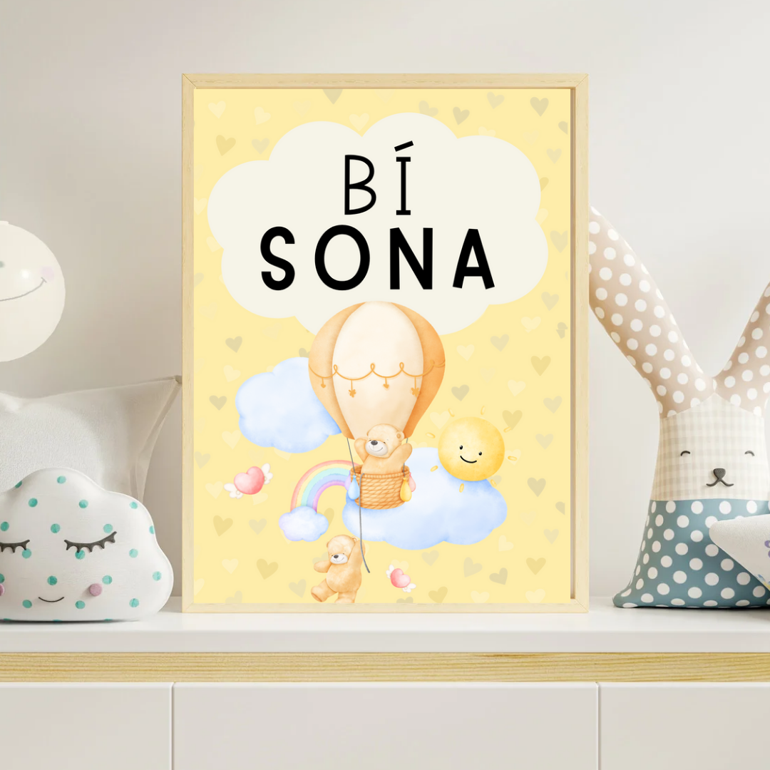 Maidin Mhaith Print | Irish Nursery Wall Art | TrixiePix