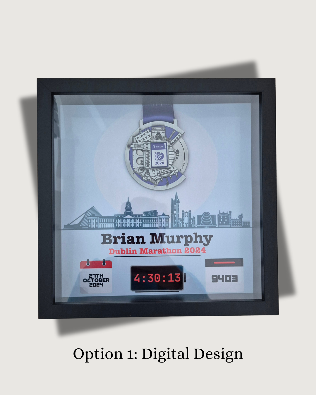 Personalised Medal Frame | Showcase Your Achievement | TrixiePix